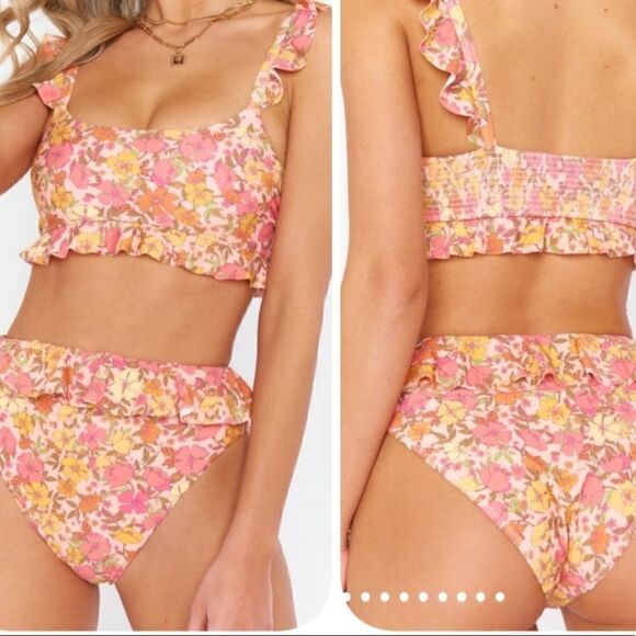 SMYM Island Ruffle Bottom Size M NWOT - Picture 1 of 5